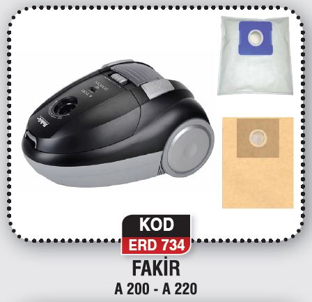 FAKİR A 200-A 220 ERD 734